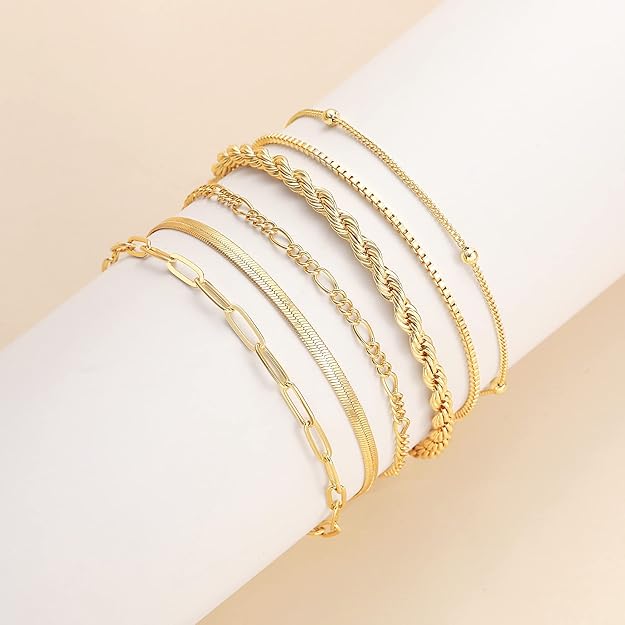 Isabella Vernetta bracelet set | Oro