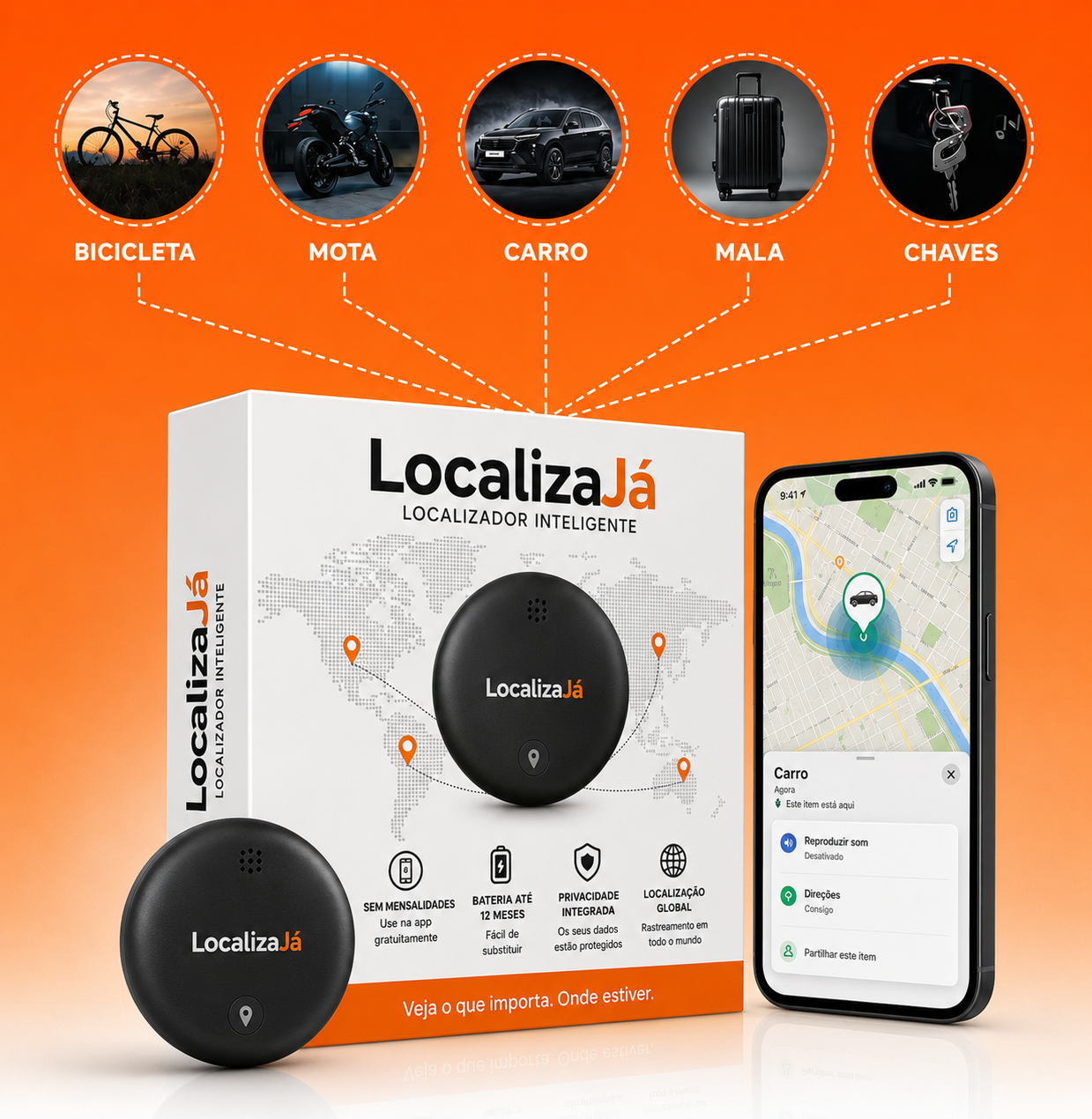 LocalizaJá™ Localizador Inteligente GPS