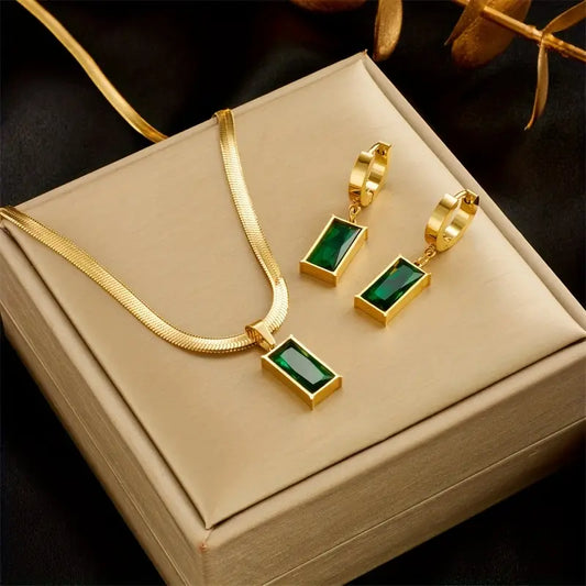 Juego de Joyas Iselotte Verdain | Oro