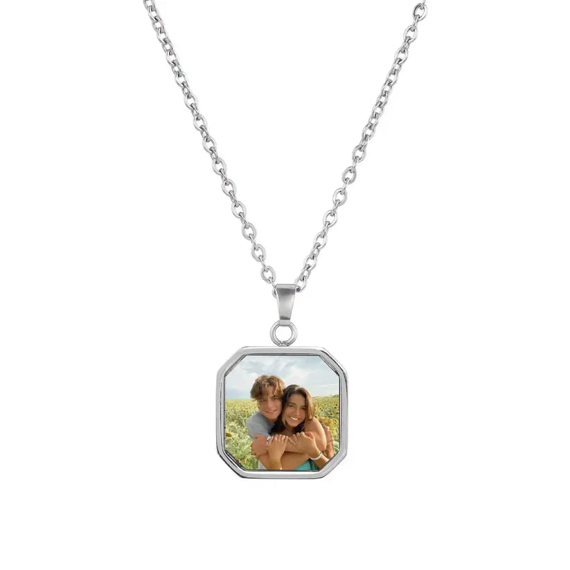 Collar personalizado con foto secreta