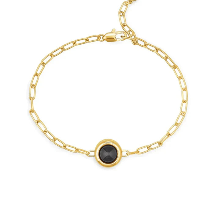 Pulsera de eslabones tipo clip con foto personalizada
