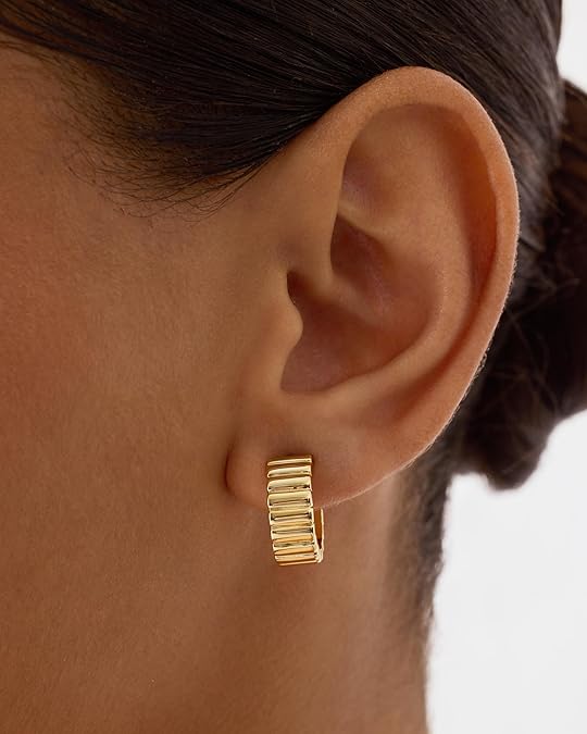Classic Ridge Earrings | Oro