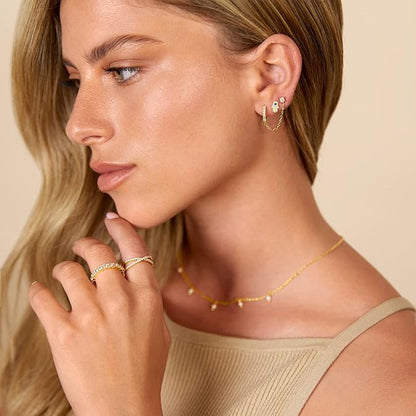 Adella Chain Earrings | Oro