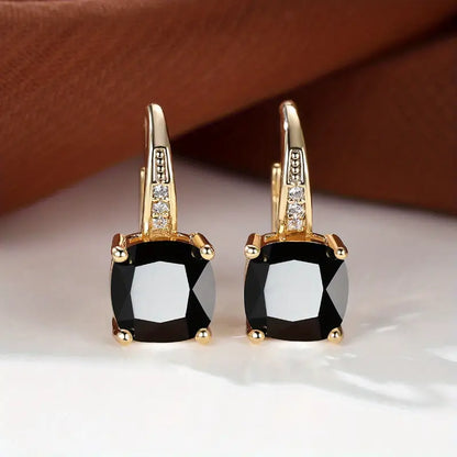 Aretes de Aro Piedra Mística | Oro