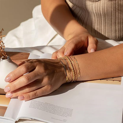 Isabella Vernetta bracelet set | Oro