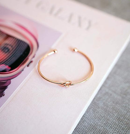 Pulsera Nudo de Amor Infinito | Oro
