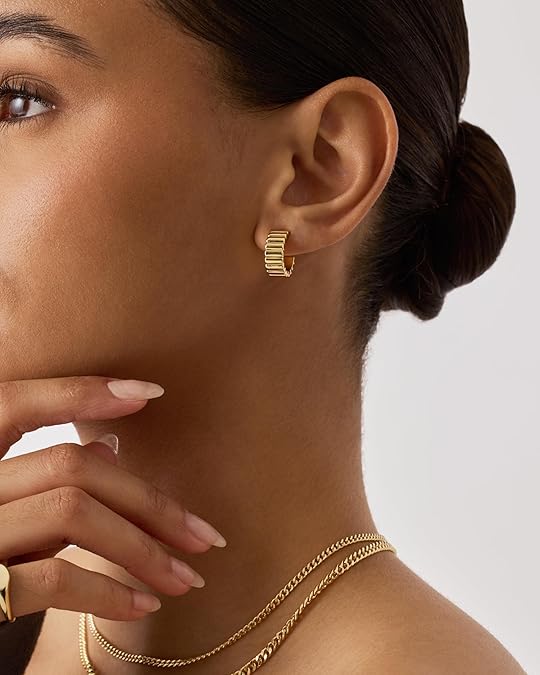 Classic Ridge Earrings | Oro