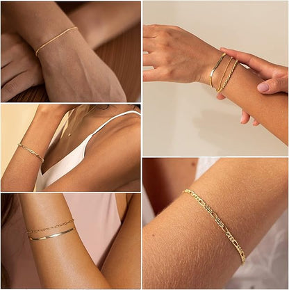 Isabella Vernetta bracelet set | Oro