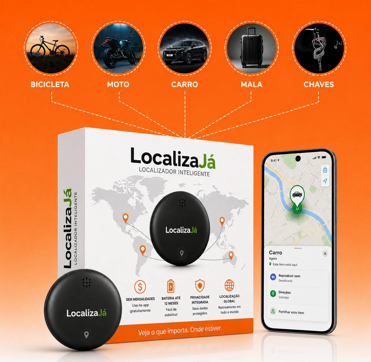 LocalizaJá™ Localizador Inteligente GPS