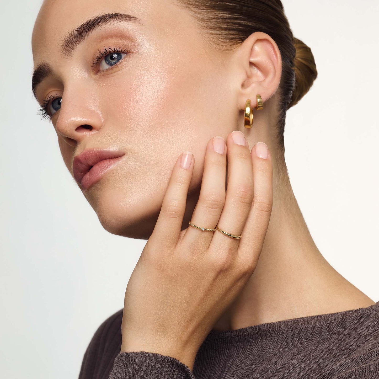 Slim Dome Ring | Oro