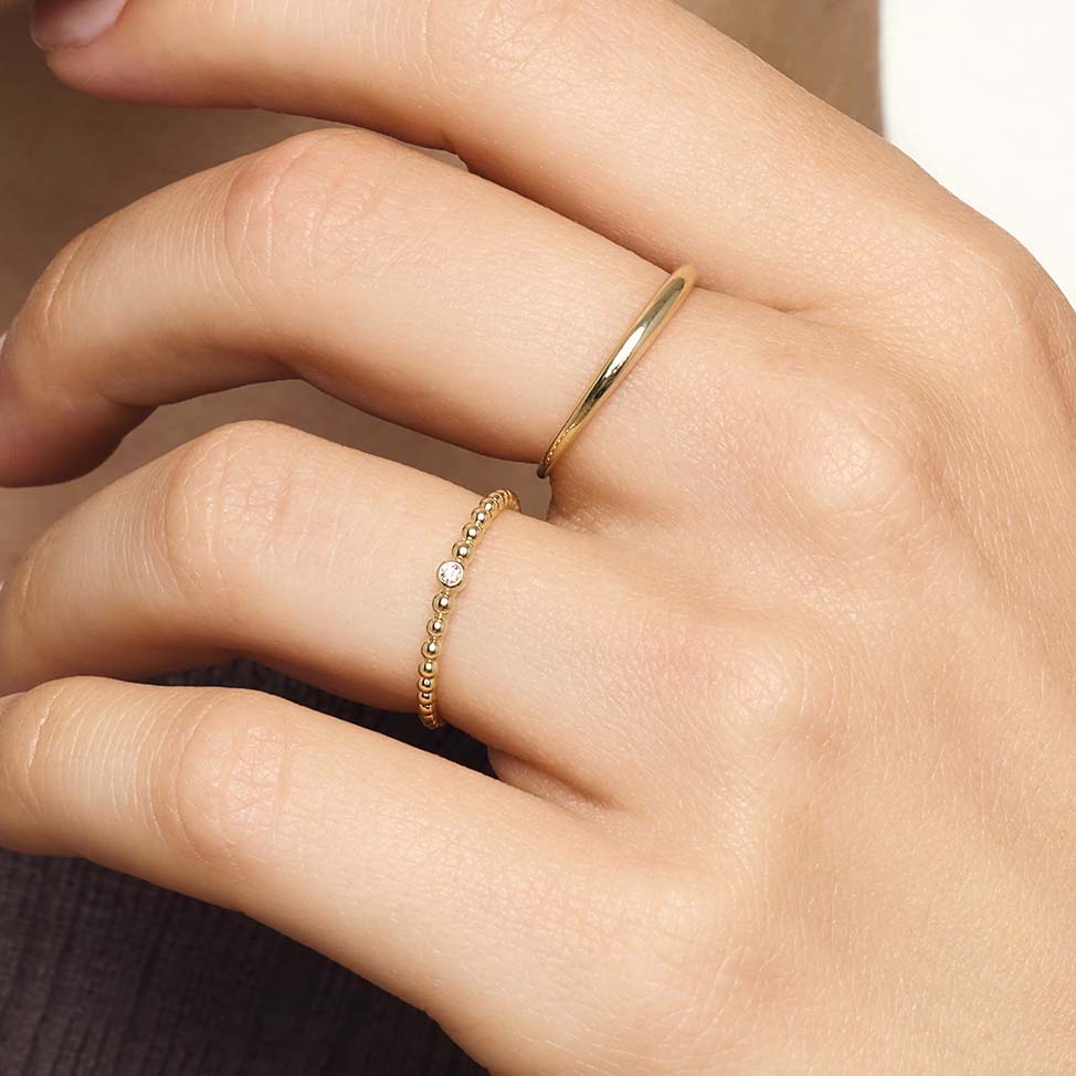 Slim Dome Ring | Oro