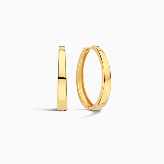 Gia Statement Hoops | Oro