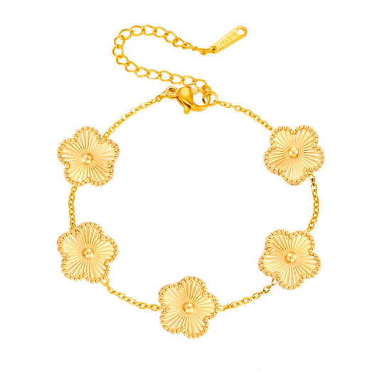 Pulsera con Dijes Florielle Bloom | Oro
