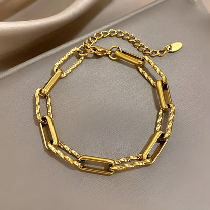 Pulsera Chunky Link Lorielle | Oro