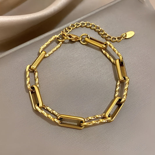 Pulsera Chunky Link Lorielle | Oro