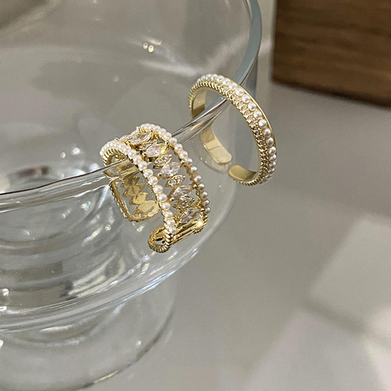 Elodie Vance Ring Set | Oro