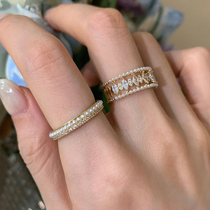 Elodie Vance Ring Set | Oro