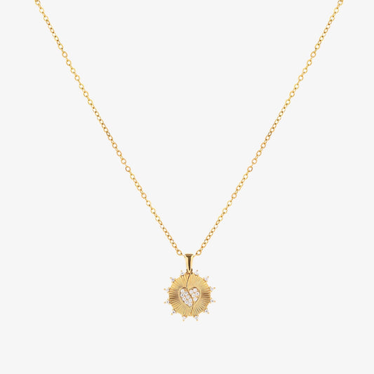 Collar Amor Rayo de Sol | Oro