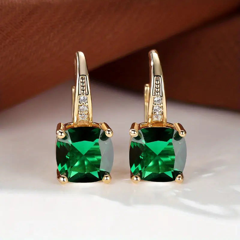Aretes de Aro Piedra Mística | Oro