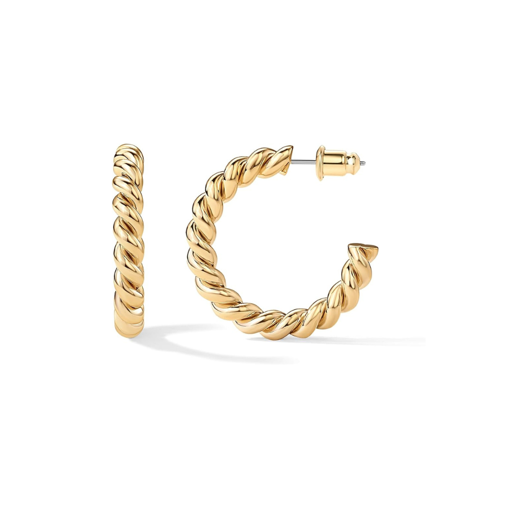 Aros Rope Twist | Oro