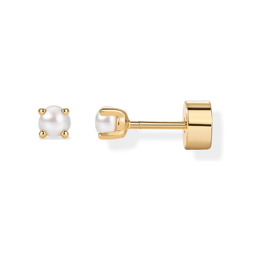 Pendientes de Perla Delicados | Oro