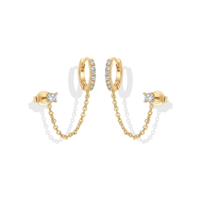 Adella Chain Earrings | Oro
