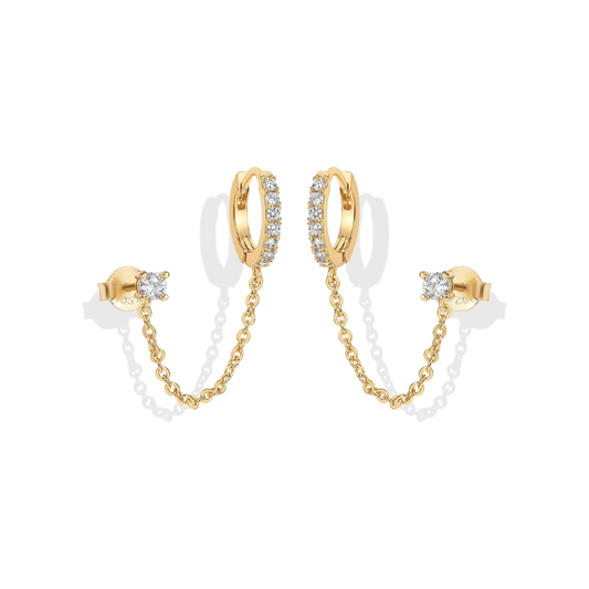 Adella Chain Earrings | Oro