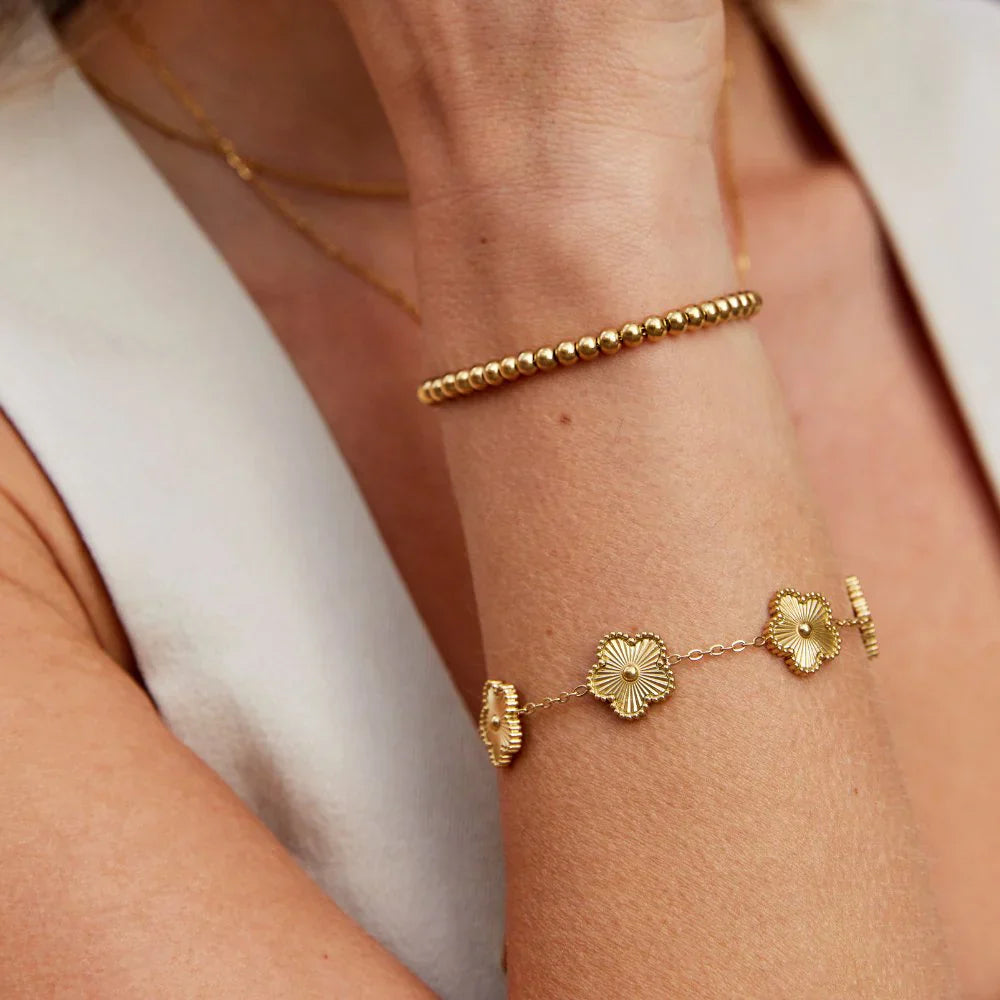 Pulsera con Dijes Florielle Bloom | Oro
