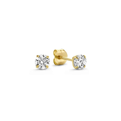Set de Pendientes Larmes de Lune Stone | Oro