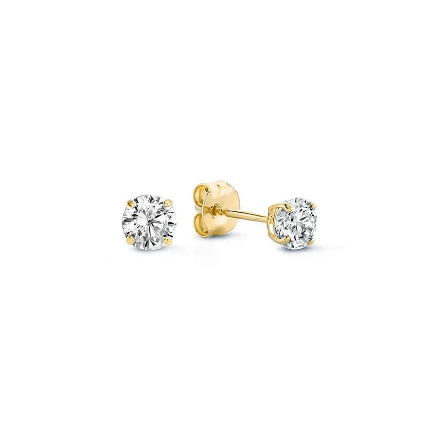 Pendientes Larmes de Lune Stone | Oro
