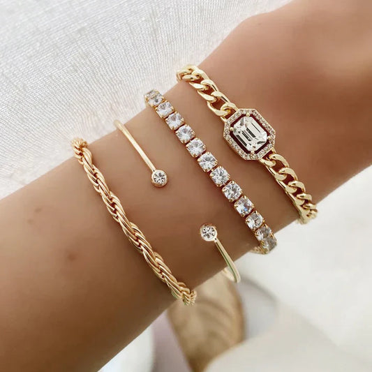 Set de Pulsera Domitia Calvina | Oro