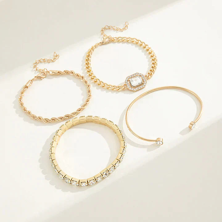 Set de Pulsera Domitia Calvina | Oro