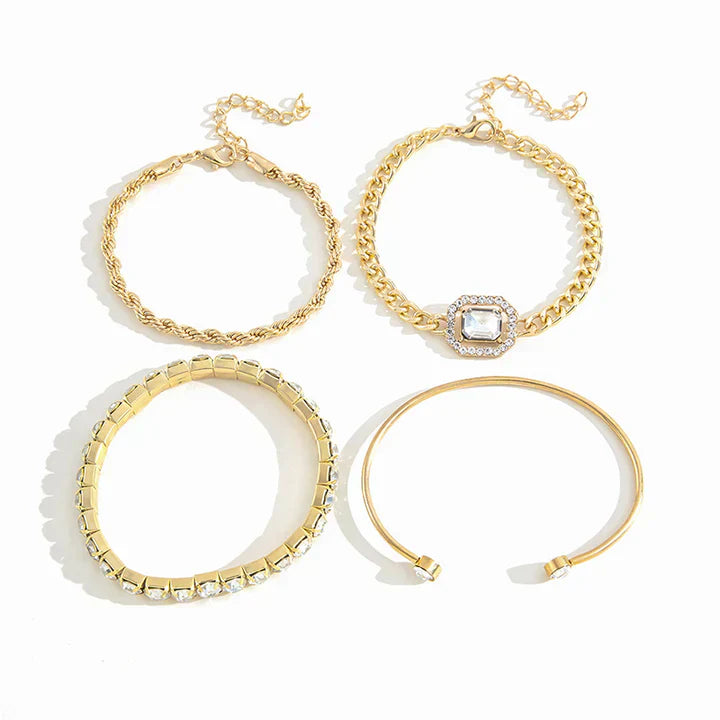 Set de Pulsera Domitia Calvina | Oro