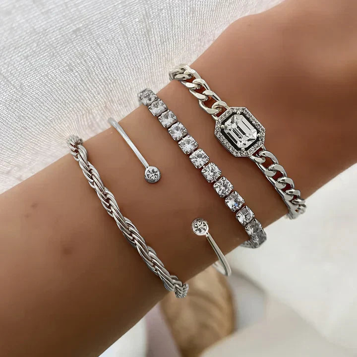 Set de Pulsera Domitia Calvina | Oro
